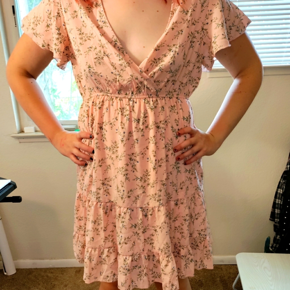 Floral print dress size Large